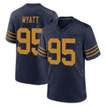 BIPIHUC GB.Packers #95 Devonte Wyatt Player Navy The 1923 Classic Home Game Stitched Jerseys