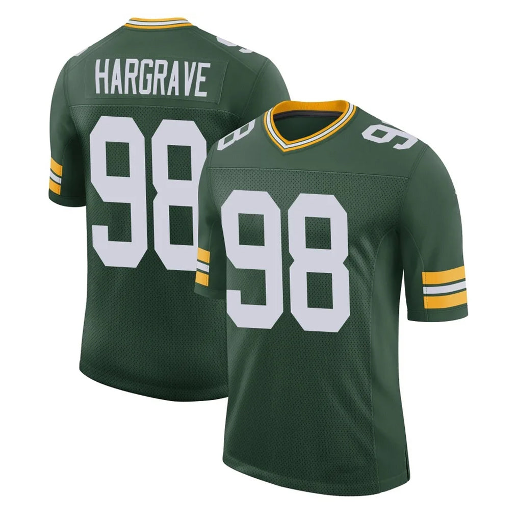BIPIHUC GB.Packers #98 Javon Hargrave Player Green Limited Classic Home Game Stitched Jerseys