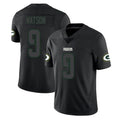 BIPIHUC GB.Packers #9 Christian Watson Player Black Impact Limited Home Game Stitched Jerseys