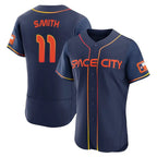 BIPIHUC H.Astros #11 Cam Smith Player Navy City Connect Limited Elite Home Stitched Jerseys