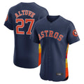 BIPIHUC H.Astros #27 Jose Altuve Player Navy Limited Elite Home Stitched Jerseys