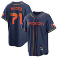 BIPIHUC H.Astros #71 Josh Hader Player Navy City Connect Home Game Stitched Jerseys