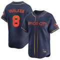 BIPIHUC H.Astros #8 Christian Walker Player Navy City Connect Home Limited Stitched Jerseys