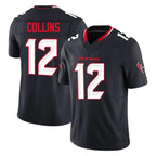 BIPIHUC H.Texans #12 Nico Collins Player Navy Limited Vapor F.U.S.E. Home Game Stitched Jerseys