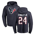 BIPIHUC H.Texans #24 Derek Stingley Jr. Player Navy Pro Line Pullover Hoodie Limited Game Stitched Jerseys