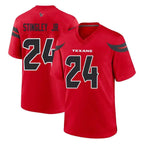BIPIHUC H.Texans #24 Derek Stingley Jr. Player Red Alternate Home Game Stitched Jerseys