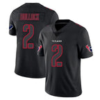 BIPIHUC H.Texans #2 Calen Bullock Player Black Impact Limited Game Stitched Jerseys