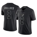 BIPIHUC H.Texans #2 Calen Bullock Player Black Reflective Limited Game Stitched Jerseys