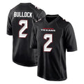 BIPIHUC H.Texans #2 Calen Bullock Player Carbon Black Fashion Home Game Stitched Jerseys