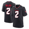 BIPIHUC H.Texans #2 Calen Bullock Player Navy Team Home Game Stitched Jerseys
