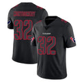 BIPIHUC H.Texans #32 David Montgomery Player Black Impact Limited Game Stitched Jerseys