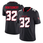 BIPIHUC H.Texans #32 David Montgomery Player Navy Limited Alternate Vapor F.U.S.E. Home Game Stitched Jerseys