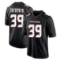 BIPIHUC H.Texans #39 Henry To'oTo'o Player Carbon Black Fashion Home Game Stitched Jerseys