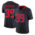 BIPIHUC H.Texans #39 Henry To'oTo'o Player Navy Limited 2nd Alternate Vapor F.U.S.E. Home Game Stitched Jerseys