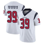 BIPIHUC H.Texans #39 Henry To'oTo'o Player White Limited Vapor Untouchable Home Game Stitched Jerseys