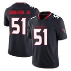 BIPIHUC H.Texans #51 Will Anderson Jr. Player Navy Limited Alternate Vapor F.U.S.E. Home Game Stitched Jerseys