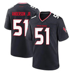 BIPIHUC H.Texans #51 Will Anderson Jr. Player Navy Team Home Game Stitched Jerseys