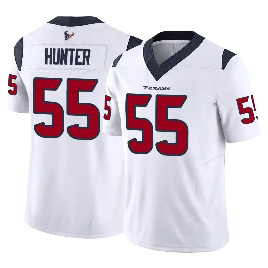 BIPIHUC H.Texans #55 Danielle Hunter Player White Limited Vapor F.U.S.E. Home Game Stitched Jerseys