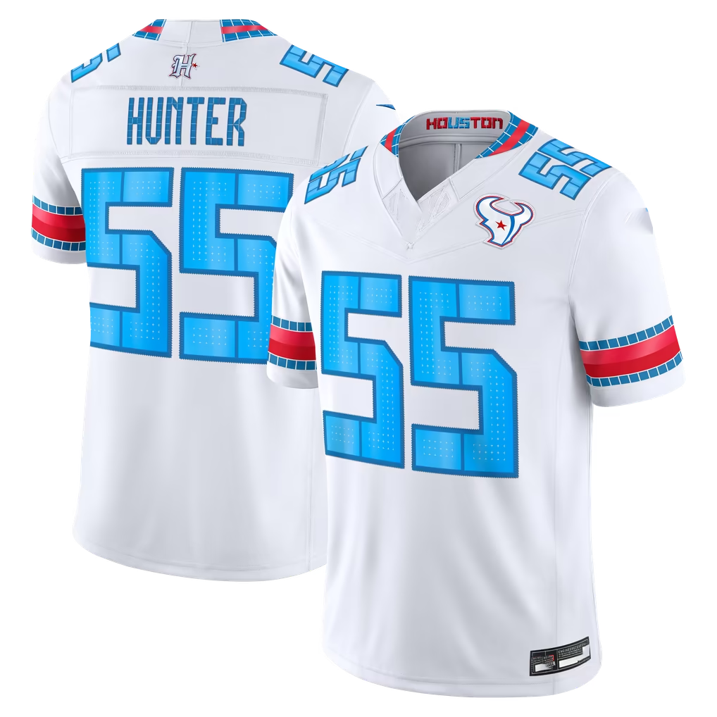 BIPIHUC H.Texans #55 Danielle Hunter White 2026 Rivalries Collection Limited Stitched Jerseys
