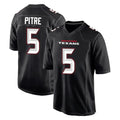BIPIHUC H.Texans #5 Jalen Pitre Player Carbon Black Fashion Home Game Stitched Jerseys