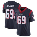 BIPIHUC H.Texans #69 Ed Ingram Player Navy Limited Vapor Untouchable Home Game Stitched Jerseys