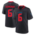 BIPIHUC H.Texans #6 Reed Blankenship Player Navy 2nd Alternate Home Game Stitched Jerseys