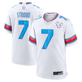 BIPIHUC H.Texans #7 C.J. Stroud White 2026 Rivalries Collection Game Stitched Jerseys