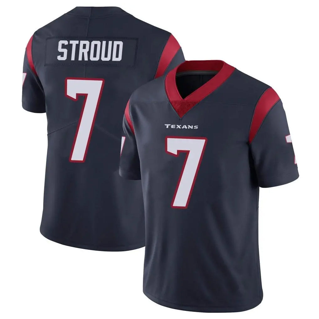 BIPIHUC H.Texans #7 CJ Stroud Player Navy Limited Vapor Untouchable Home Game Stitched Jerseys