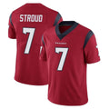 BIPIHUC H.Texans #7 CJ Stroud Player Red Limited Vapor Untouchable Home Game Stitched Jerseys