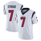 BIPIHUC H.Texans #7 CJ Stroud Player White Limited Vapor Untouchable Home Game Stitched Jerseys