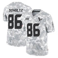 BIPIHUC H.Texans #86 Dalton Schultz Player Arctic Camo Salute To Service Limited Game Stitched Jerseys