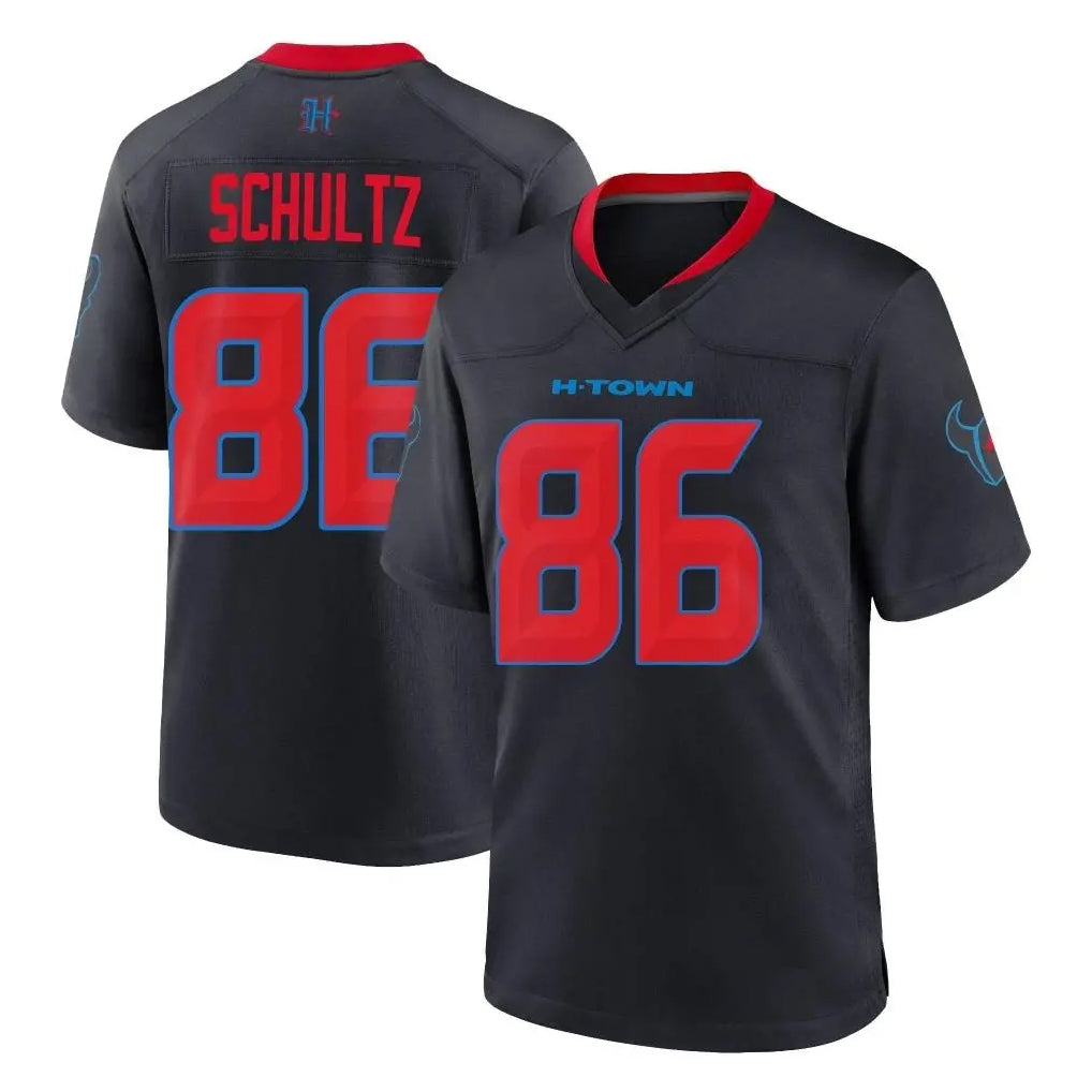 BIPIHUC H.Texans #86 Dalton Schultz Player Navy 2nd Alternate Home Game Stitched Jerseys