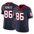 BIPIHUC H.Texans #86 Dalton Schultz Player Navy Limited Vapor F.U.S.E. Home Game Stitched Jerseys