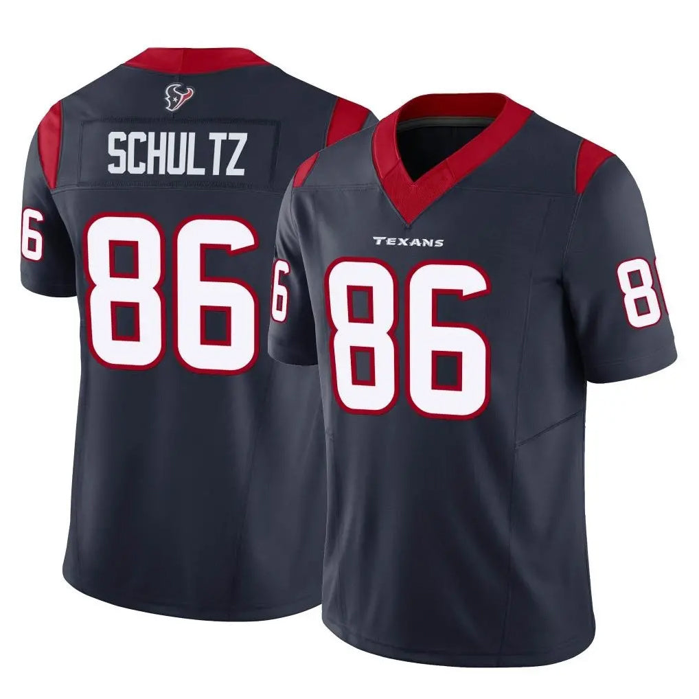BIPIHUC H.Texans #86 Dalton Schultz Player Navy Limited Vapor F.U.S.E. Home Game Stitched Jerseys