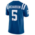 BIPIHUC IN.Colts #5 Anthony Richardson Royal Vapor F.U.S.E. Limited Jersey American Stitched Football Jerseys