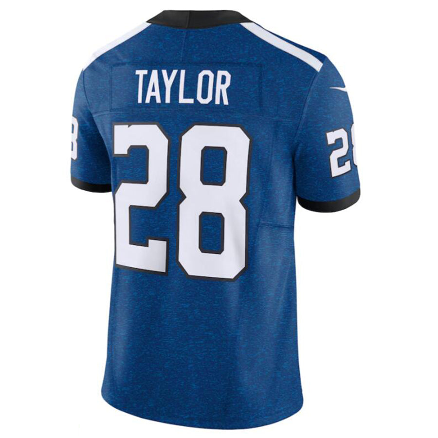 BIPIHUC IN.Colts #28 Jonathan Taylor Blue Vapor F.U.S.E. Limited Jersey American Stitched Jersey