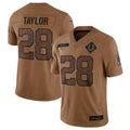 BIPIHUC IN.Colts #28 Jonathan Taylor Brown 2023 Salute To Service Limited Jersey Stitched Jerseys