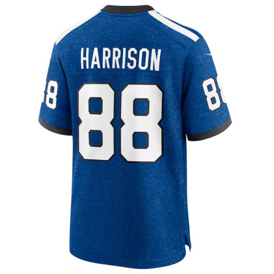 BIPIHUC IN.Colts #88 Marvin Harrison Royal Indiana Nights Alternate Game Jersey American Stitched Football Jerseys