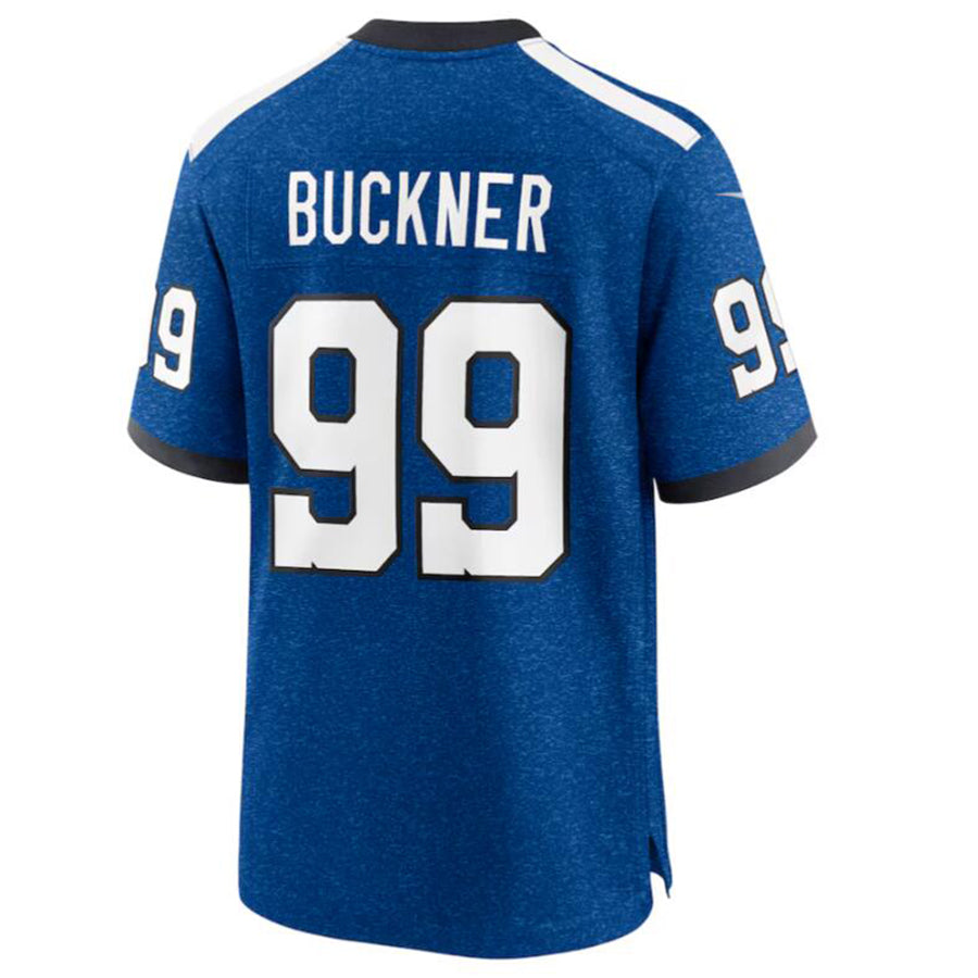 BIPIHUC IN.Colts #99 DeForest Buckner Royal Indiana Nights Alternate Game Jersey American Stitched Football Jerseys