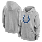 BIPIHUC IN.Colts Heather Gray Club Fleece Hoodie Limited Blank Player Stitched Jerseys