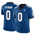 BIPIHUC IN.Colts #0 Camryn Bynum Player Royal Limited Indiana Nights Alternate Vapor F.U.S.E. Home Game Stitched Jerseys