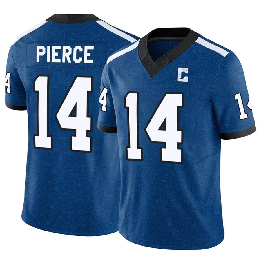 BIPIHUC IN.Colts #14 Alec Pierce Player Royal Vapor F.U.S.E. Limited Stitched Jerseys