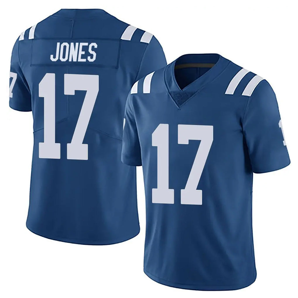 BIPIHUC IN.Colts #17 Daniel Jones Player Royal Limited Vapor Untouchable Home Game Stitched Jerseys