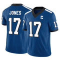BIPIHUC IN.Colts #17 Daniel Jones Player Royal Vapor F.U.S.E. Limited Stitched Jerseys