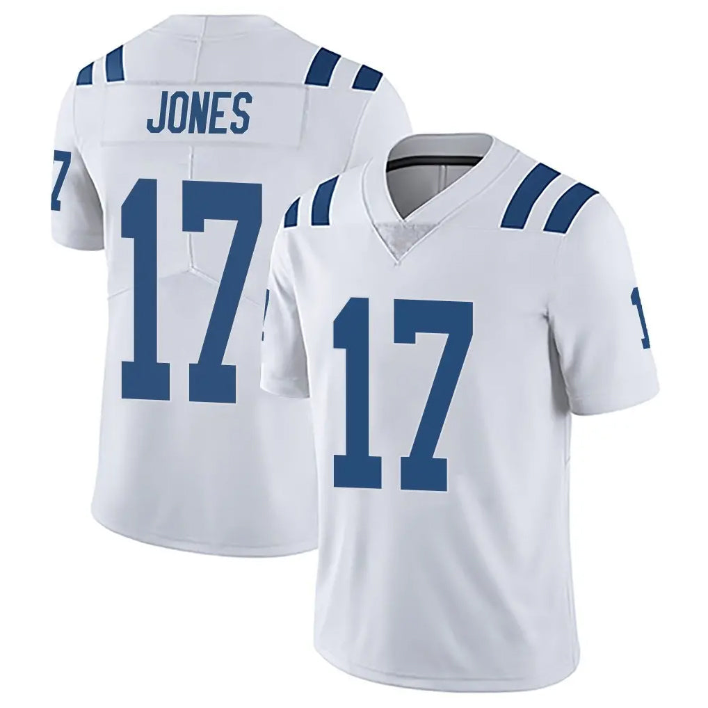 BIPIHUC IN.Colts #17 Daniel Jones Player White Limited Vapor Untouchable Home Game Stitched Jerseys