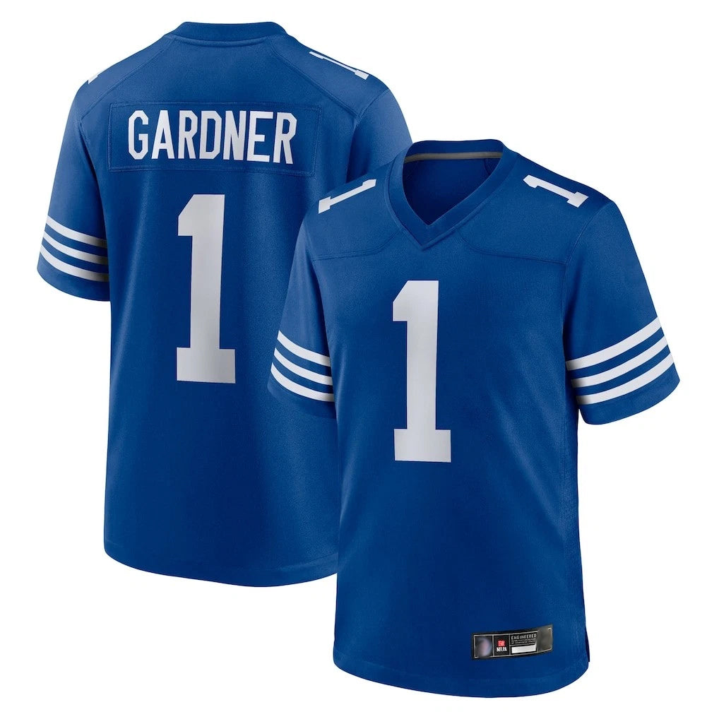 BIPIHUC IN.Colts #1 Sauce Gardner Player Royal Limited Home Game Stitched Jerseys