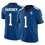 BIPIHUC IN.Colts #1 Sauce Gardner Player Royal Limited Indiana Nights Alternate Vapor F.U.S.E. Home Game Stitched Jerseys