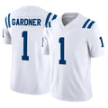 BIPIHUC IN.Colts #1 Sauce Gardner Player White Limited Vapor F.U.S.E. Home Game Stitched Jerseys