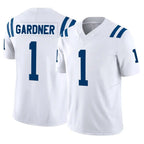 BIPIHUC IN.Colts #1 Sauce Gardner Player White Limited Vapor F.U.S.E. Home Game Stitched Jerseys