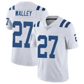 BIPIHUC IN.Colts #27 Justin Walley Player White Limited Vapor Untouchable Home Game Stitched Jerseys